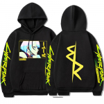 Anime Lucy Edgerunners Huppar Unisex'i Mood Hoidke Soojas Kapuutsiga Dressipluus Harajuku Streetwear Vabaaja Jooksusaalom Suur Huppar L