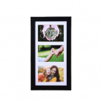 Puidust fotoraam 3 avaga matt Kodukontori horisontaalne seinakinnitus 3pcs