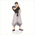 Anime Jujutsu Kaisen akr&uuml;&uuml;lstatiiv Fushiguro Toji Geto Suguru Satoru Gojo tegevusfiguur PVC lauaarvuti statiiv mudelm&auml;nguasi 15cm Q