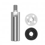 Nikkelkattega nurklihvija pikendusvarras T&auml;pne keermestamine Stabiilne paigaldamine Keerme poleerimine