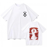 Berserk T-s&auml;rk Guts Funny T-s&auml;rk Mehed Lahedad Manga Jaapani Anime Naised Puuvillane Harajuku Manga Hip-hop Suurem&otilde;&otilde;duline T-s&auml;rk 3XL