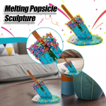 Melting sicle Sculpture, Art Sculpture,Modern Home Decor
