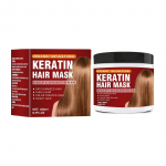Keratiiniga juuksemask, s&uuml;gavalt kahjustatud juustele, 250 ml juuksemask, sobib kuivadele ja kahjustatud juustele, looduslik s&uuml;gavpalsam, niisutav juuksemask One Size