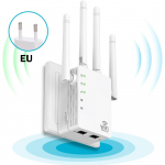 NDUP WiFi pikendaja &ndash; h&otilde;lmab 12 880 ruutmeetrit. ft, toetab 105 seadet, 1200 Mbps kaheribalist signaaliv&otilde;imendit sise- ja v&auml;listingimustes kasutamiseks!