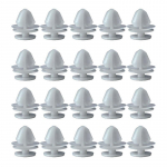 Siseukse kaardi dekoratiivklambrid plastkinnitused Peugeot jaoks 206 206+ 206 kaubikule 207 406 407 607 807 klambrid paigalduspeakatte fiksaatori kinnitused 20X