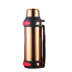 1200-3000 ml suur termospudel vaakumkolvid roostevabast terasest isoleeritud veega termotops koos rihmaga 48 tundi inhalatsiooni 3000ml kuld