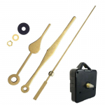 Vaikne seinakella mehhanism Kella mehhanism DIY Skaneeriv kella mehhanism Kellaseier One Size kuld