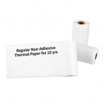 3 tk/komplekt miniprinteri termopaber isekleepuv veekindel &otilde;likindel kriimustuskindel prinditav taskuga mobiilne printer Kleepuv paberirull T20 jaoks A