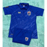 Retro Vintage THAILAND Jalgpalli Jalgpall Polo S&auml;rk Rahvuslik CHEER Kiiresti kuivav Polo S&auml;rk Krae Prindiga L&uuml;hike Varrukas Sport V&auml;ljas Ol&uuml;mpia Logo Rinnam&auml;rk M