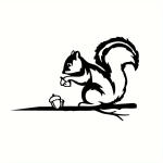 V&otilde;luv metallist orav - Rustikaalne &otilde;uekunst. K&auml;sitsi valmistatud kodu- ja aia dekoratsioonid, ideaalsed pulmadeks ja majapidamispidudeks must