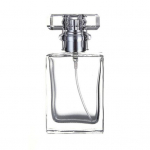 30/50 ml kaasaskantav Travel Square t&auml;idis t&uuml;hi parf&uuml;&uuml;mil&otilde;hnaga pihustatav klaaspudel 30ML puhas