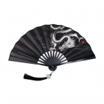 Kokkupandav k&auml;eshoitav ventilaator, Hiina vintage stiilis plastventilaator, kahepoolne Hanfu aksessuaarid pulmadeks, tantsupidudeks H