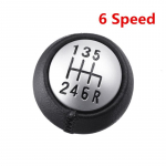 5 6-k&auml;iguline auto, manuaalne k&auml;iguvahetusnupp PU nahast hoob k&auml;igukangi k&auml;sipalliring 55347088 Alfa Romeo GT 147 166 3,2 V6 jaoks