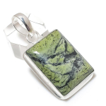 Dragon Blood Gemstone Handmade 925 Sterling Silver Jewelry Pendant 1.97 l0o01