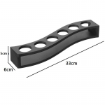 6 TK Creative High Spirits valge veini klaasid joogikruus Crystal Cup Shot karastatud klaasist tass paksu p&otilde;hjaga lik&ouml;&ouml;ri viski as shown