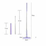 Kaasaskantav Mini Mopp Automaatse Paberk&auml;ter&auml;tiku Vahetusega Mopp Mini N&auml;or&auml;tikuga &Uuml;hilduv Mopp P&otilde;randa, Akna Ja Tolmu Eemaldamiseks