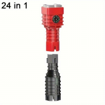 24-&uuml;hes multifunktsionaalne valamu- ja segistiv&otilde;ti &ndash; libisemisvastane, vastupidav tsingisulamist sanitaartehniline t&ouml;&ouml;riist lihtsaks paigaldamiseks ja parandamiseks &ndash; torulukkseppadele ja isetegemisele must