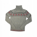 Sweter damski długi rękaw p&oacute;łgolf ICEBREAKER M - Used