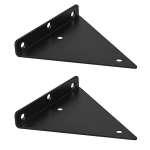 Seinakonsool Rauast m&ouml;&ouml;bel Peidetud kolmnurkne tahvel metallist n&auml;htamatu seina ujuv riiul riiul rippuv 12*14*2.5mm must