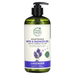 Petal Fresh, Pure, Soothing Bath & Shower Gel, Lavender, 16 fl oz (475 ml) white