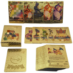 55 tk TCG kuldfooliumiga assortii kaarte, GX V-Vmax DX Charizardi kaart Tavaline/ebatavaline kaardi V-max kaardi kogumine One Size