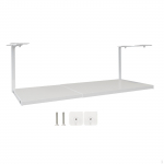 Adjustable under Sink Organizer with Easy Assembly, Sturdy Shelf for Laundry And Pantry