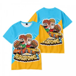 10 v&auml;rvi Funny Burgerpommes ICrimax Cartoon T-s&auml;rk Lahe naiste Meeste T-s&auml;rk O kaelusega Casual Unisex Streetwear Mood Laste T-s&auml;rk XXS