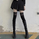 &Uuml;hev&auml;rvilised Seksikad pitsist k&otilde;rged sukad Naistele T&uuml;drukutele K&otilde;rged &Uuml;le p&otilde;lve Sukad Lolita Naistele T&uuml;drukutele Soojad Saabassokid One Size must