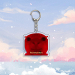 K&otilde;vera suuga kassipoja koomiksiv&otilde;tmehoidja: Naljakas akr&uuml;&uuml;list koolikoti ripats ja s&uuml;nnip&auml;evakingitus Warm punane