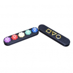 1 komplekt Korea traditsiooniline p&uuml;&uuml;dmiskivi minipallidega. K&auml;e-silma koordineerimine Folk Jacks Stone M&auml;ng, T&auml;iskasvanud, eemaldatav kivikeste haaramise m&auml;nguasi A