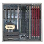 Coffret de crayons - CRETACOLOR - SILVER BOX - Graphite - Mixte - Adulte/Enfant