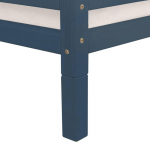 6 pieds de lit 20 cm FOOT bleu marine