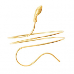 Youshengi metallist m&auml;hisega &otilde;lavarre k&auml;ev&otilde;ru keerlev spiraalne ussi k&auml;epael, reguleeritav avatud mansett k&auml;ev&otilde;ru k&auml;ev&otilde;ru naistele s&otilde;branna naine t&uuml;tar h&otilde;be