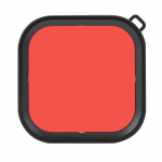 ABS-tolmukindel fotoveekindel korpuse &uuml;mbris sukeldumisobjektiivi filtriga sukeldumistarvikud GoPro 8Red jaoks punane