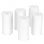 5 rulli termotr&uuml;kipaber 57 x 30 mm l&auml;bipaistev sile tolmukindel v&auml;ike kerge kviitungi termiline paber