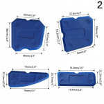 Plastikust hermeetiku puistur Spaatliga K&ouml;&ouml;k Vannitoa Valamu Vuukide tihendus Kaabits Silikoonist Ukse pahteldamise t&ouml;&ouml;riistakomplekt