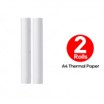 A4 termopaberirullid 210 mm laiused 30 mm s&uuml;damikuga, printeripaber A40/X8/S8/M08F/MT810 jaoks, &auml;riehituse m&auml;rgistamistarvikud fuksia