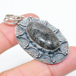 Stingrey Coral Handmade 925 Sterling Silver Jewelry Pendant 2.17 o8o87