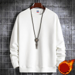 Kevadine s&uuml;gismood must meeste massiivne &uuml;mara kaelusega kampsun, pikkade varrukatega, lahtiselt sobiv valge sinine vabaaja puljongitr&uuml;kiga paksendav soe kampsun, kollane XXXXL