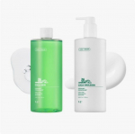 VT Cica Large Capacity Basic Set includes a 510ml Cica Skin toner and a 500ml Cica Emulsion