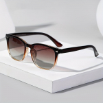 Retro &uuml;leminekuga ruudukujulised p&auml;ikeseprillid meestele naistele moekad varjud UV-kaitsega prillid UV400 p&auml;ikeseprillid pruun