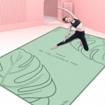 Libisemiskindel l&ouml;&ouml;ki neelav jooga- ja treeningmatt - Eriti pikk ja lai meestele ja naistele 120x160 cm