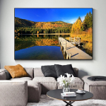 Loodus Abstraktne Maastik Ehitus L&otilde;uend Maalimine Seinakunst Plakatid Prindid Elutoa seinapildid Kodu Sein Cuadros Decor 20*40cm