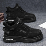 Meeste vabaaja tossud k&otilde;rge kvaliteediga mugavad k&otilde;rge &uuml;laosaga poolsaapad Chelsea Fashion Cowboy t&ouml;&ouml;jalatsid Trend Versatiled Hombres 39