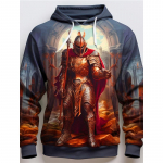 Graafiline templir&uuml;&uuml;tlite meeste mood, 3D-printeriga kapuutsiga spordikapuutsiga kapuutsiga prindiga esitasku kevade ja s&uuml;gise kapuutsiga dressipluus S