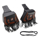 Sadulakott, k&uuml;lgmine sadulakott, sabakott, pagasitasku, must, 26 l mootorrattale