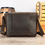 Ehtne Nahk Moodne Meeste Crossbody Kott Suure Mahutavusega Lihtne ja Vabaaja Meeste &Uuml;he&otilde;lakott