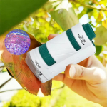 60-80x Handheld Microscope Science Experiment Set With Led Light Kindergarten Toy Handheld Children's Outdoor Toy