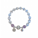 Helmestega k&auml;ev&otilde;ru Naiste romantika kassisilma kiviv&otilde;lu k&auml;ev&otilde;ru imitatsioon kuukivist randmeketi ehteid t&uuml;druks&otilde;brale kingituseks