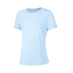 Li Ning &uuml;hev&auml;rviline &uuml;mmarguse kaelusega pullover spordis&auml;rk l&uuml;hikeste varrukatega naistele taevasinine ATSU552-8 S